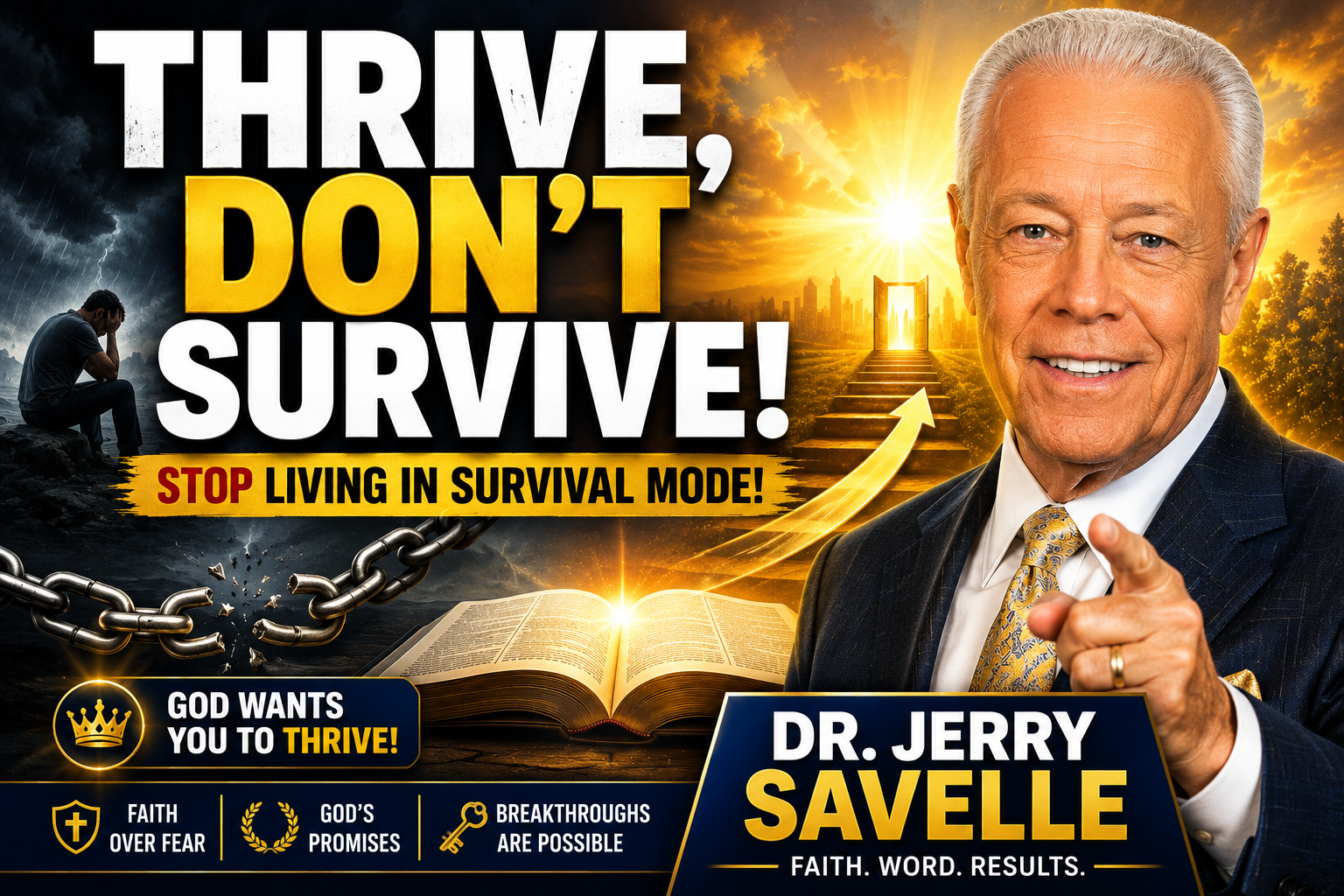 Stop Living in Survival Mode | Dr. Jerry Savelle